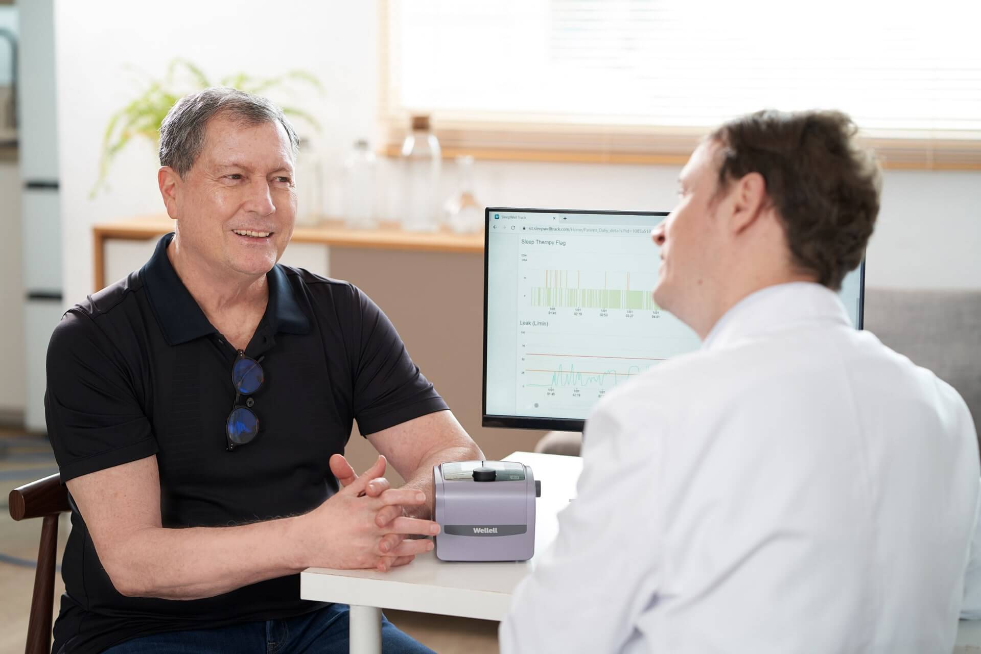 Connected care and value of telehealth for sleep therapy